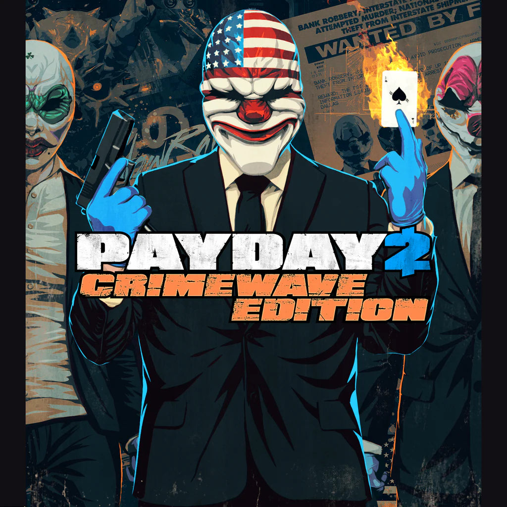 Payday 2 PS4 and PS5 cover